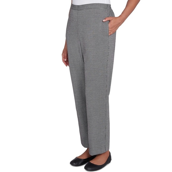 Alfred Dunner Gray Trousers with Elastic Waistband NWT 18P - Picture 3 of 9